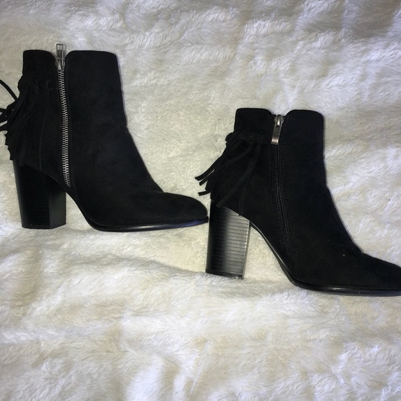 Cathy Jean Suede Booties - Picture 3 of 5